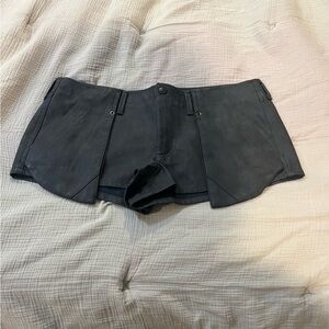 We The Free Dark Angel Vegan Micro Shorts  From Free People